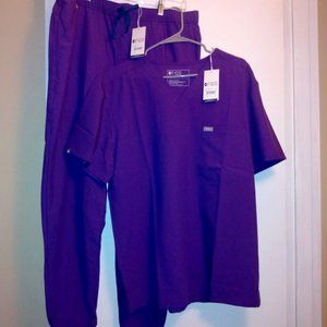 NWT FIGS XL ultraviolet regular length tansen